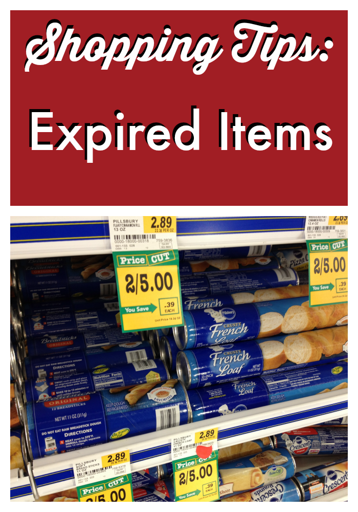 Food shopping tips: Expired Items